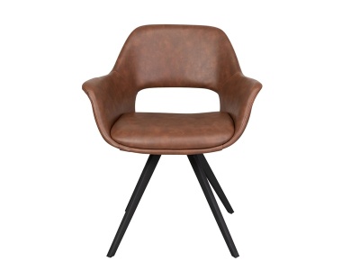 House of Sander Fenja spisebordstol cognac PU